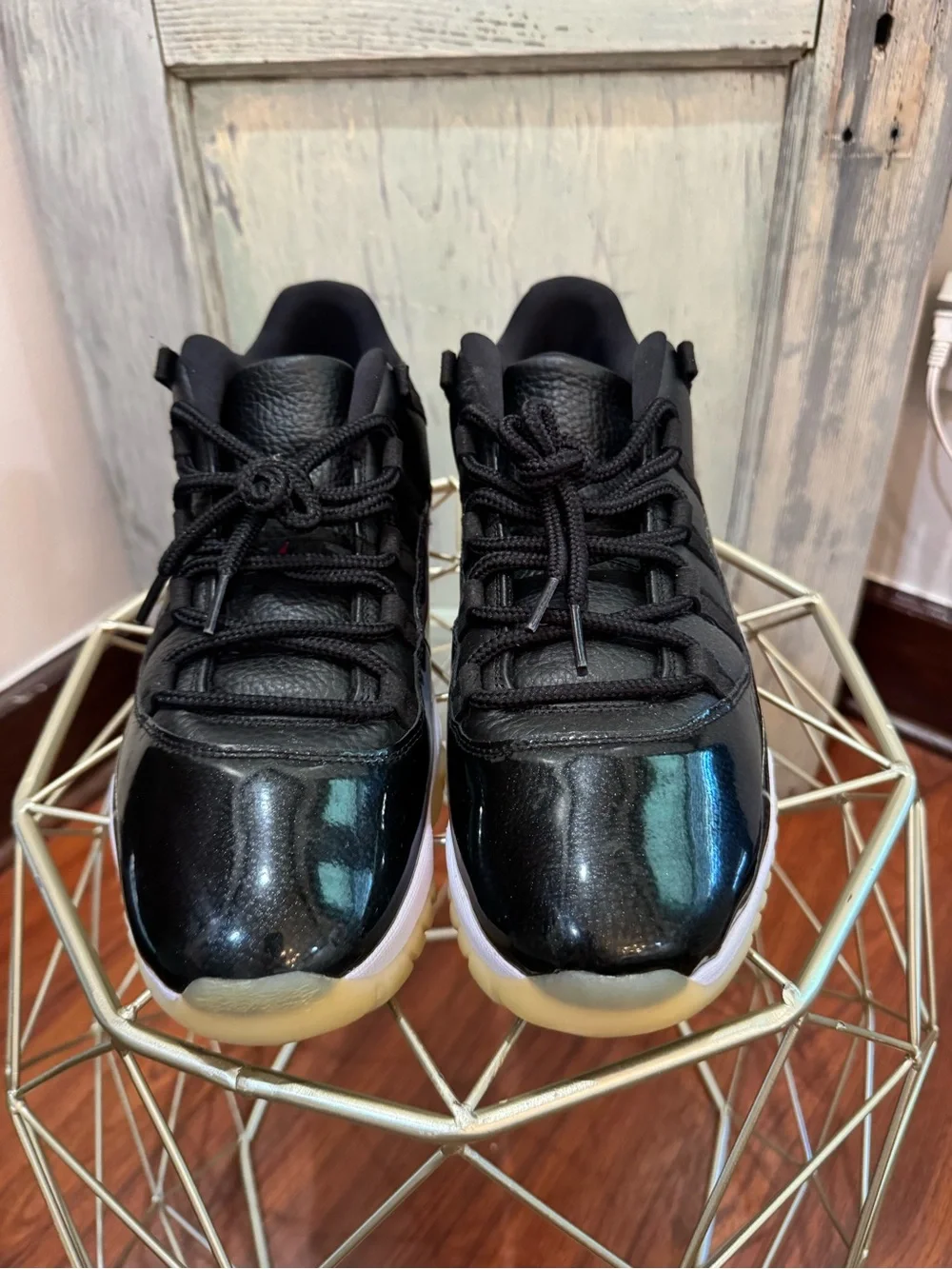 Nike Air Jordan 11 Retro Low AV2187-001 Sneakers Black White Shoes Mens Size 11